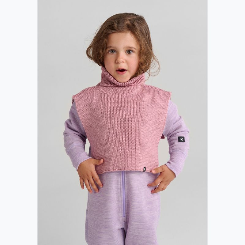 Reima Kaulain grey pink children's snood 4