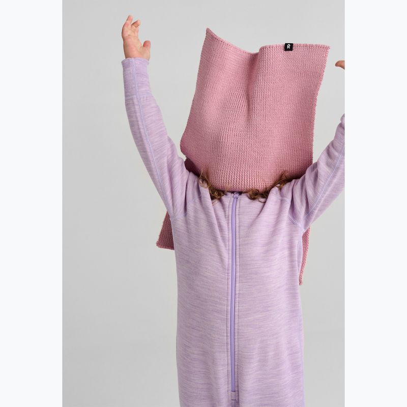Reima Kaulain grey pink children's snood 5