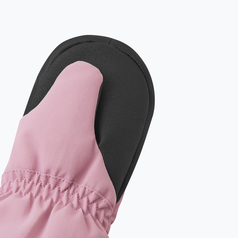 Reima Tepas Mittens children's ski gloves grey pink 7