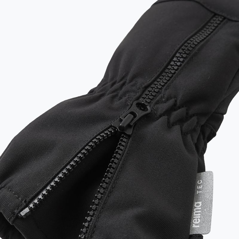 Children's ski gloves Reima Tepas Mittens black 4