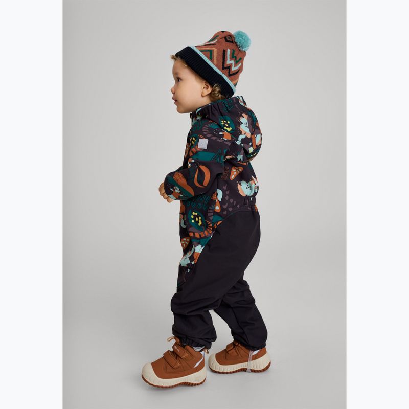 Reima children's softshell jumpsuit Mjosa black 12