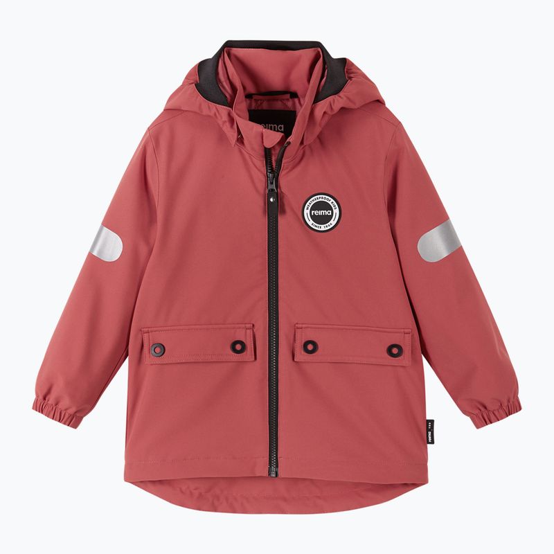 Reima children's rain jacket Symppis red clay 3