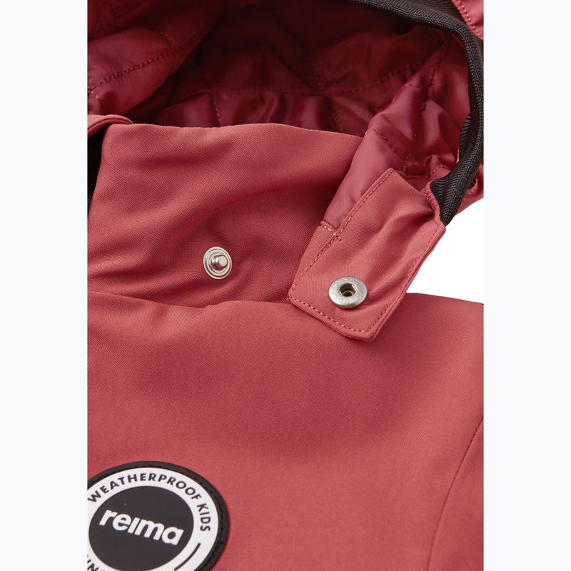 Reima children's rain jacket Symppis red clay 5