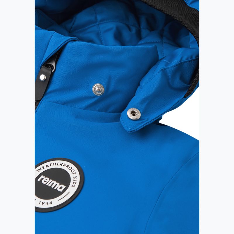 Reima Symppis bright blue children's rain jacket 5