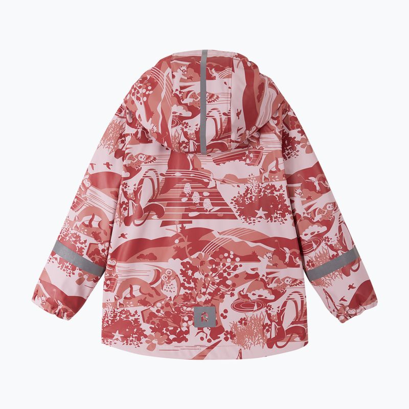 Reima children's rain jacket Koski rose blush 3