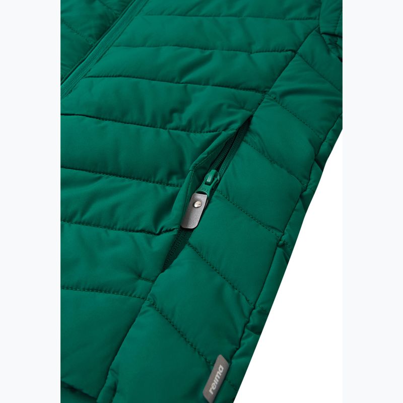 Reima Uumaja deeper green children's down jacket 7