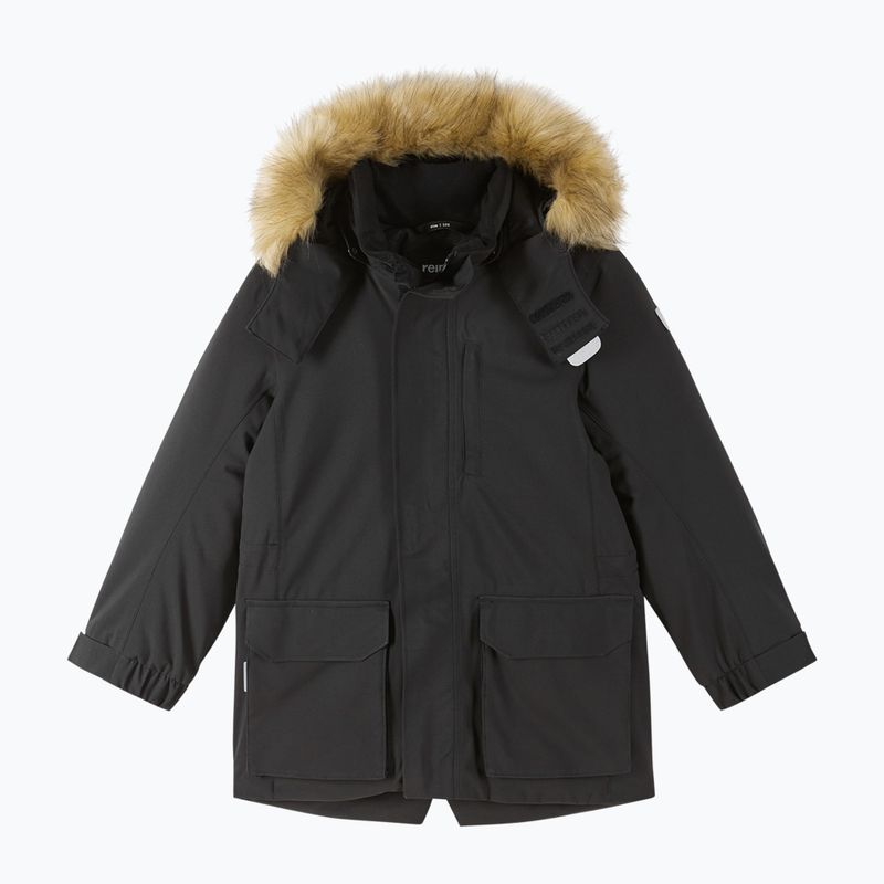 Children's winter jacket Reima Ajaton black