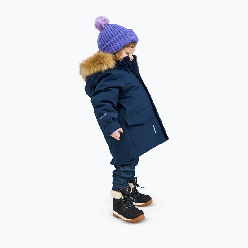 Children's winter jacket Reima Mutka navy 13