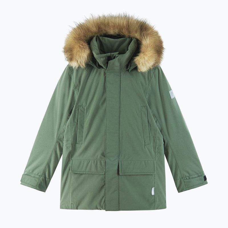 Children's winter jacket Reima Serkkula thyme green 2
