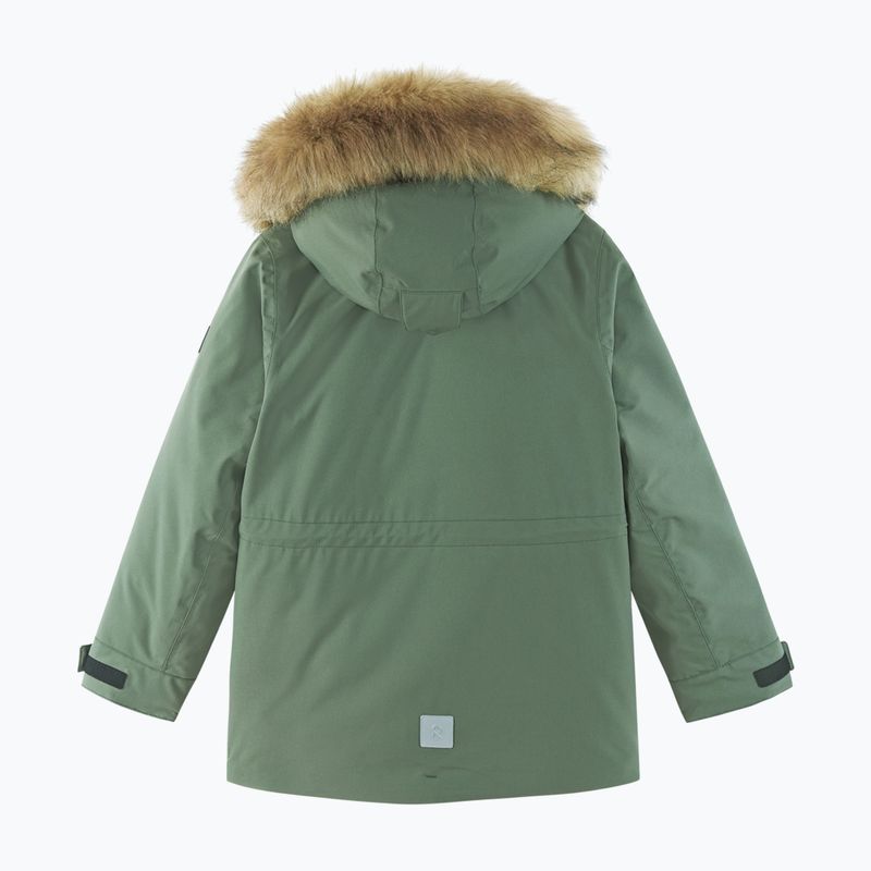 Children's winter jacket Reima Serkkula thyme green 3