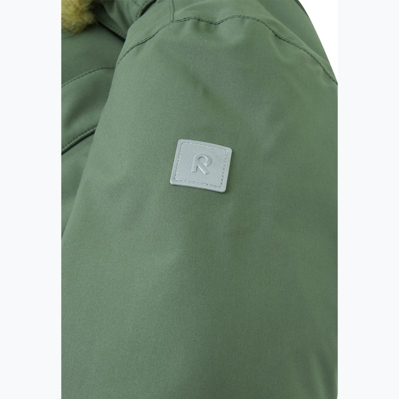 Children's winter jacket Reima Serkkula thyme green 7