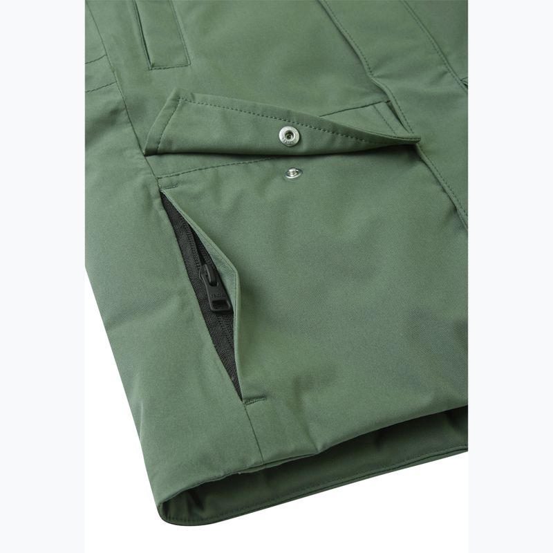 Children's winter jacket Reima Serkkula thyme green 8