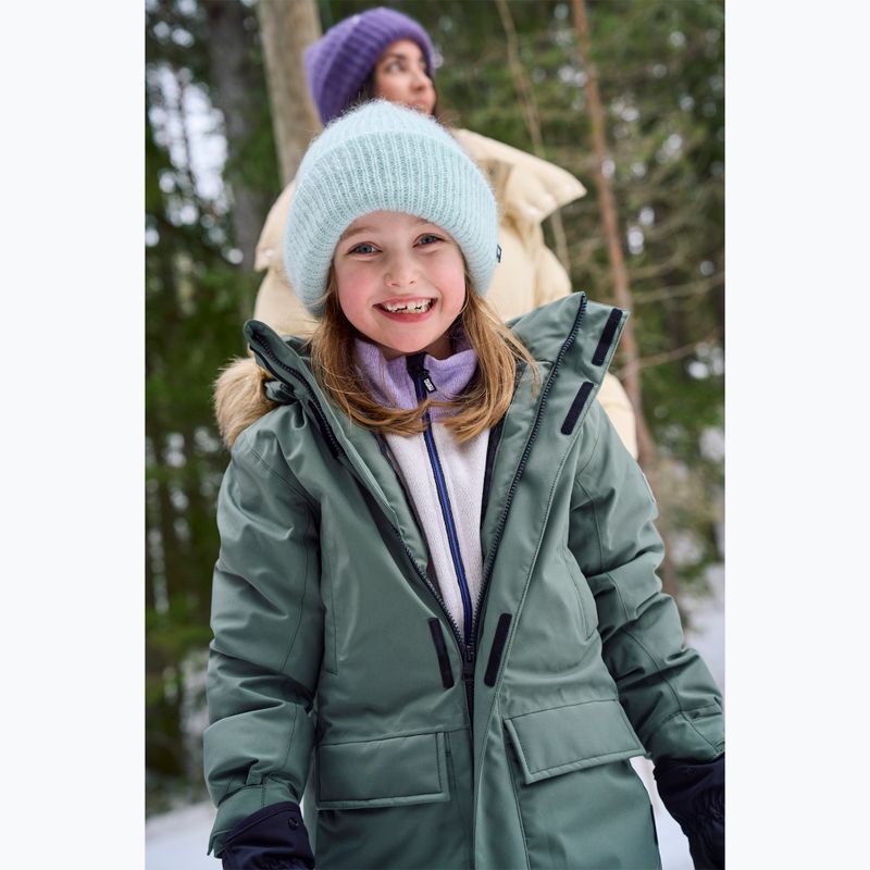 Children's winter jacket Reima Serkkula thyme green 11