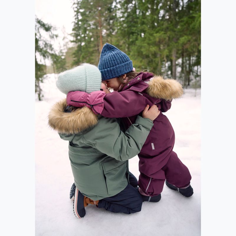 Children's winter jacket Reima Serkkula thyme green 13