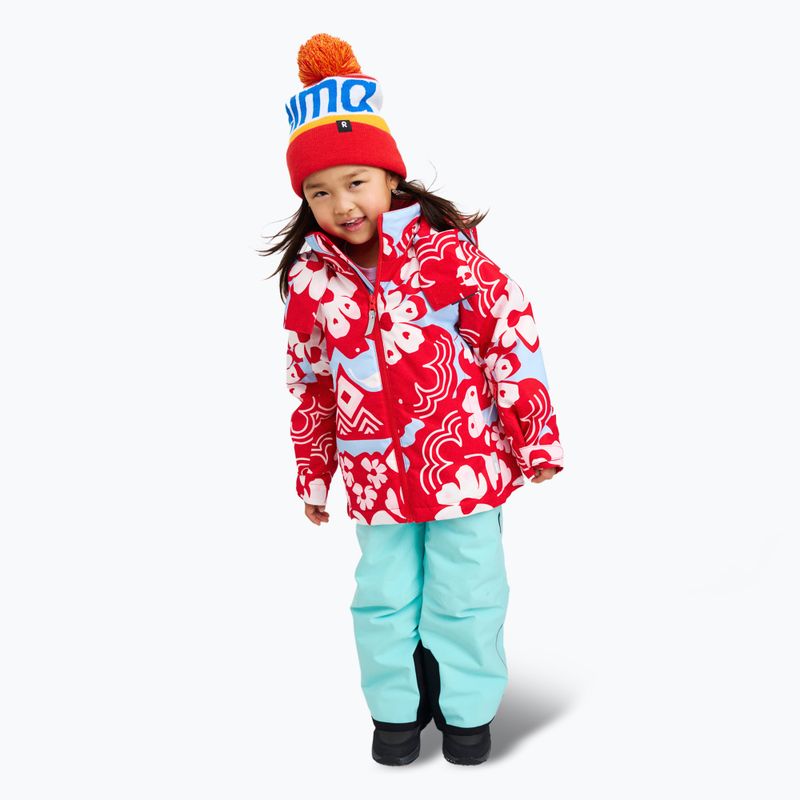 Reima Palsi tomato red children's ski jacket
