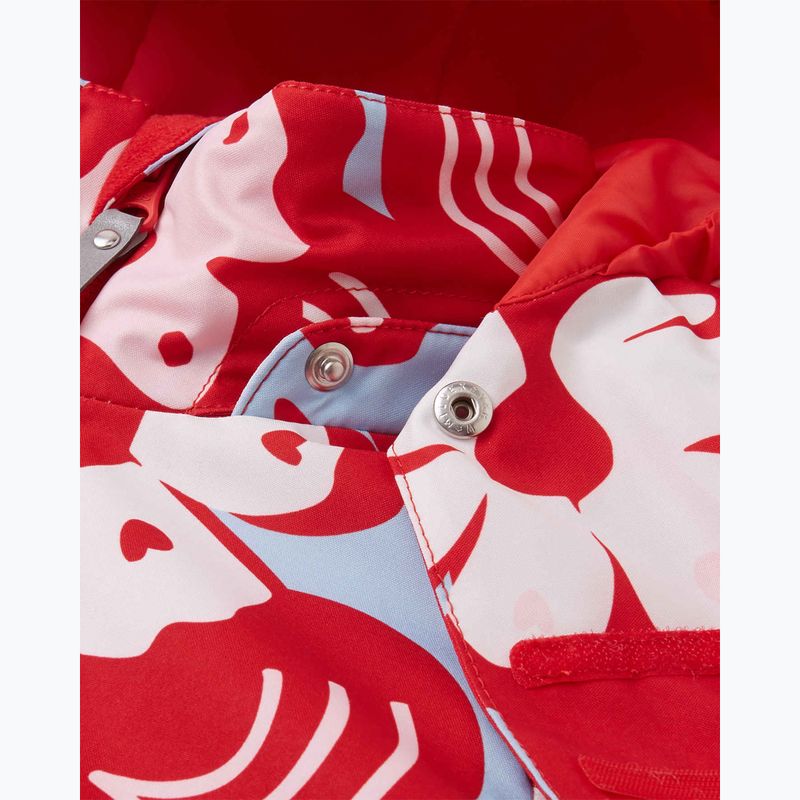 Reima Palsi tomato red children's ski jacket 11