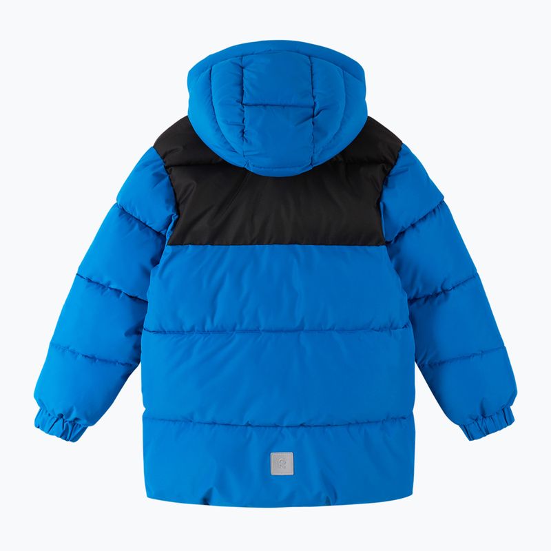 Reima Toukola bright blue children's winter jacket 2