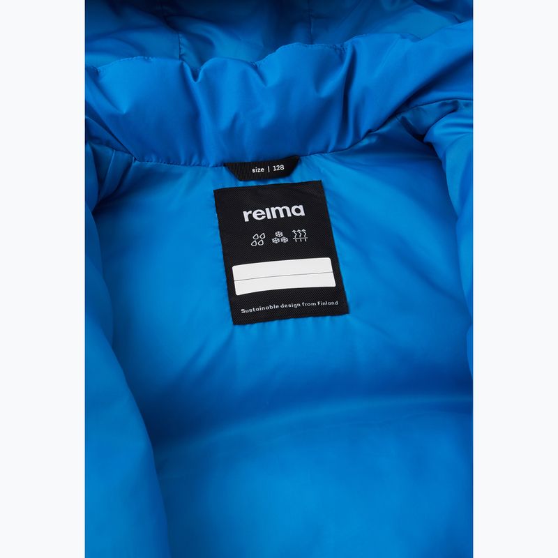Reima Toukola bright blue children's winter jacket 6