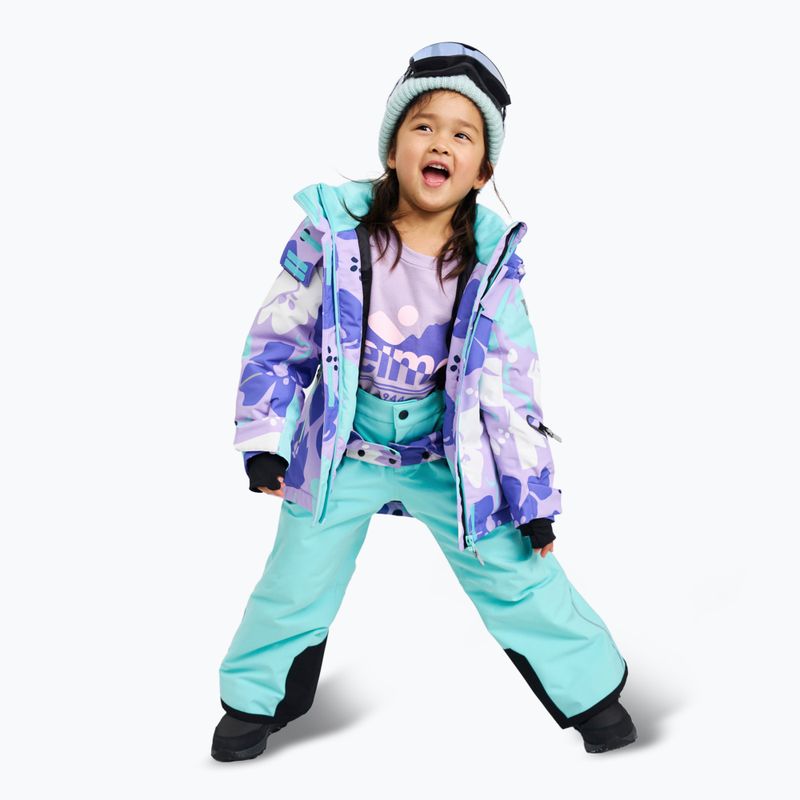 Reima Proxima bright mint children's ski trousers 7