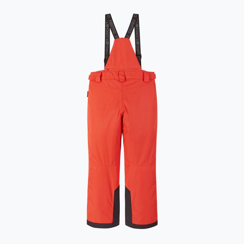 Reima Wingon mandarin orange children's ski trousers 2