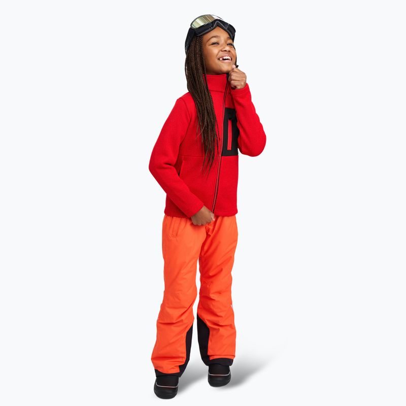 Reima Wingon mandarin orange children's ski trousers 8