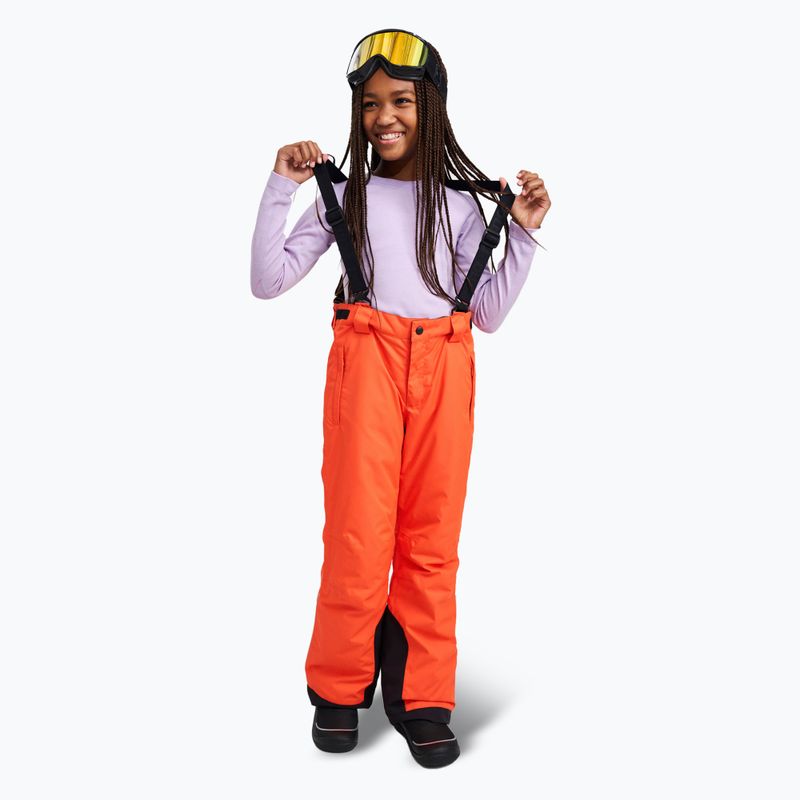 Reima Wingon mandarin orange children's ski trousers 9