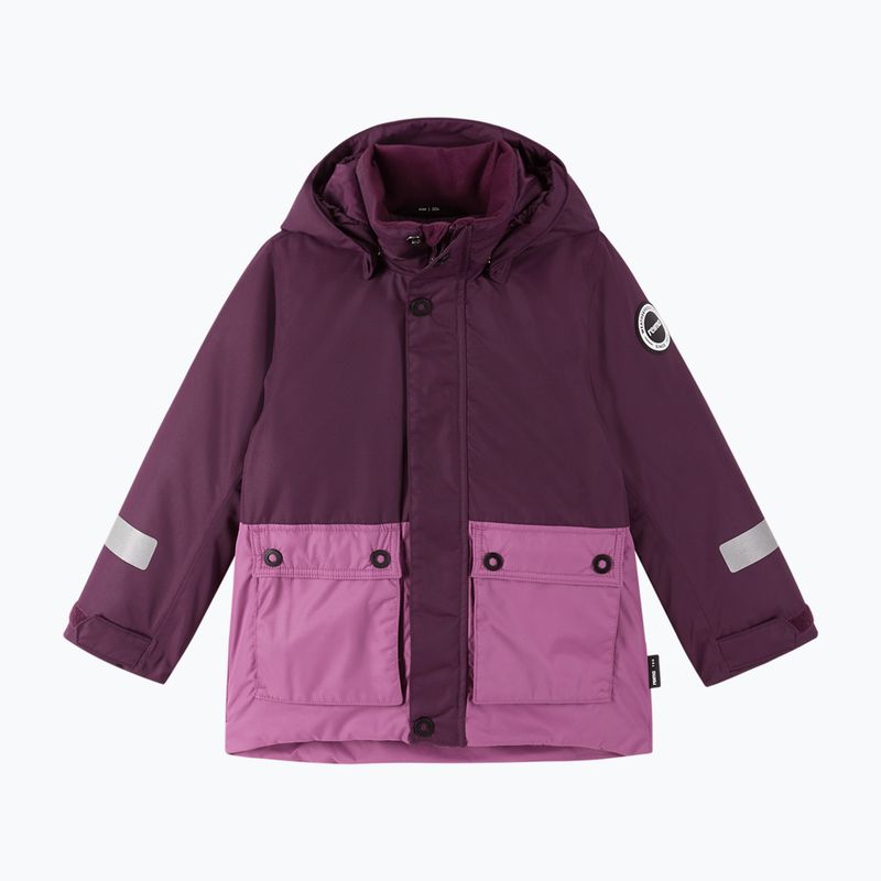 Reima Luhanka deep purple children's winter jacket 2