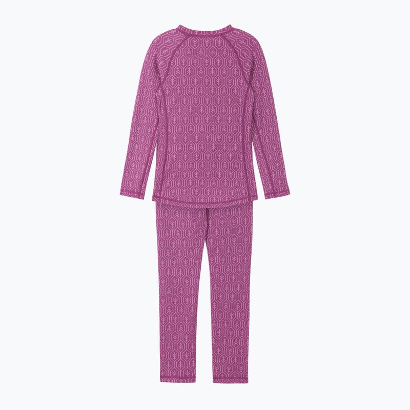 Reima children's thermal underwear set Taival red violet 2