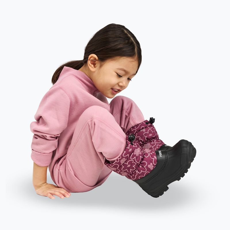 Children's trousers Reima Misam grey pink 8