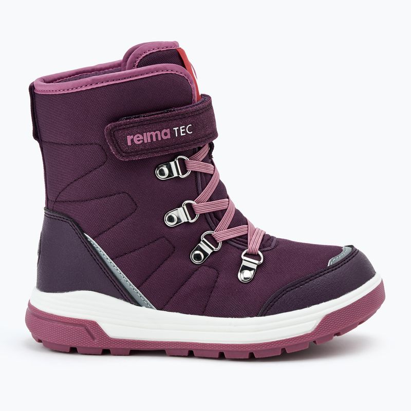 Reima Quicker deep purple children's snow boots 2