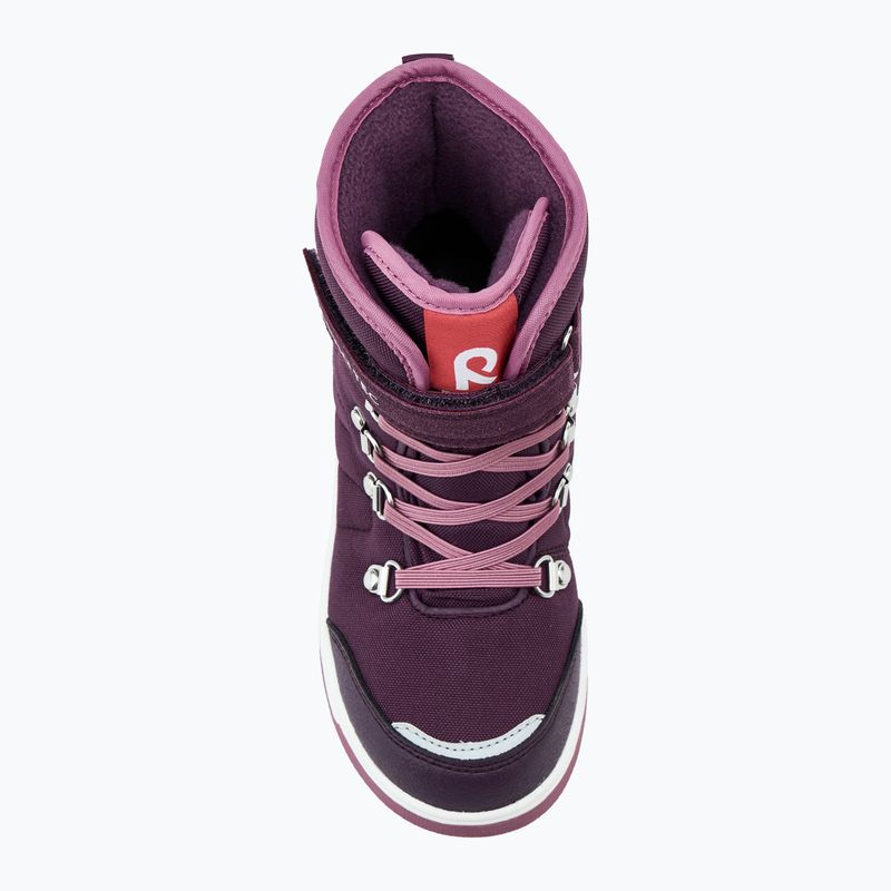 Reima Quicker deep purple children's snow boots 5
