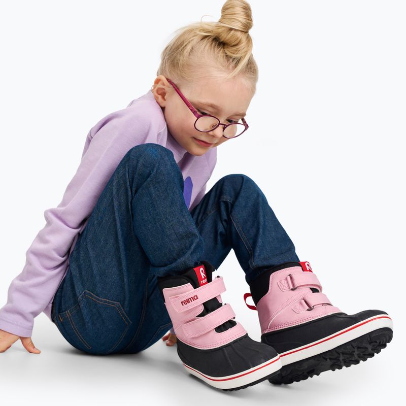 Reima Coconi grey pink children's snow boots 9