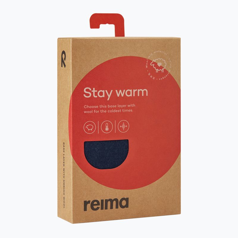 Children's thermal underwear set Reima Taitoa navy 9
