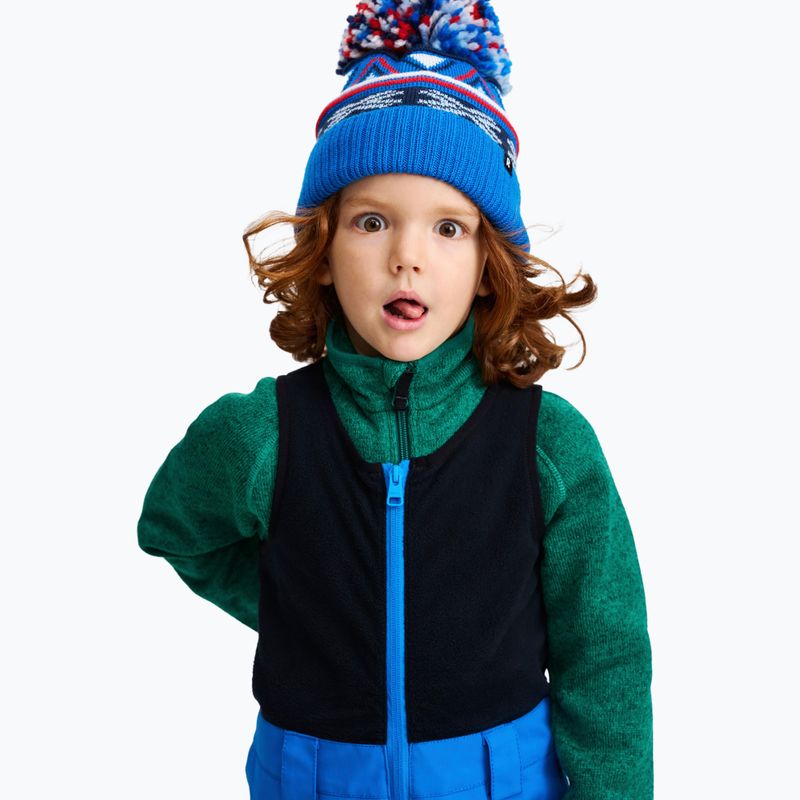 Reima Kirjoen bright blue children's winter beanie 5