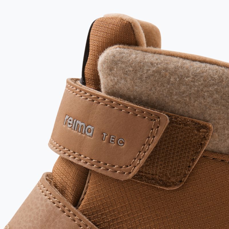 Children's snow boots Reima Hallava cinnamon brown 8