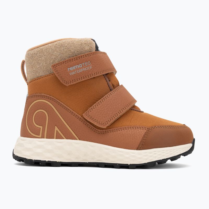 Children's snow boots Reima Hallava cinnamon brown 2