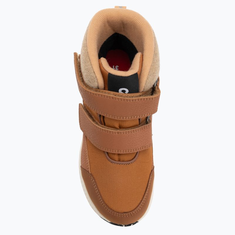 Children's snow boots Reima Hallava cinnamon brown 5