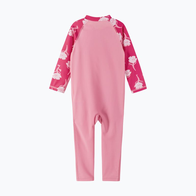 Reima children's UPF 50+ jumpsuit Polskii sunset pink 2