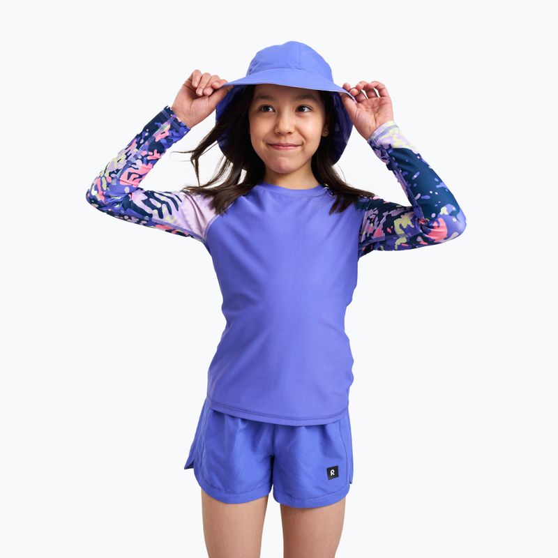 Reima Nauru bright breezy violet children's swim shorts 8