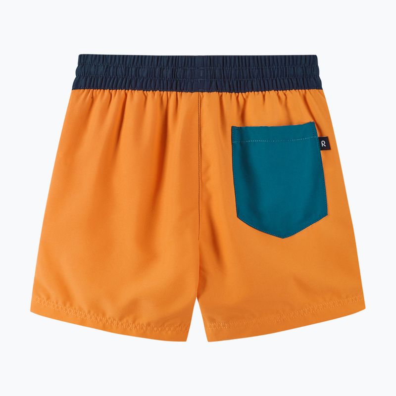 Reima children's swim shorts Palmu fruity orange 2