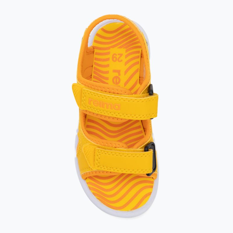 Reima Bungee clear yellow children's sandals 5