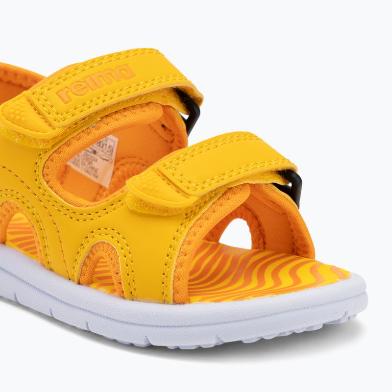 Reima Bungee clear yellow children's sandals 7