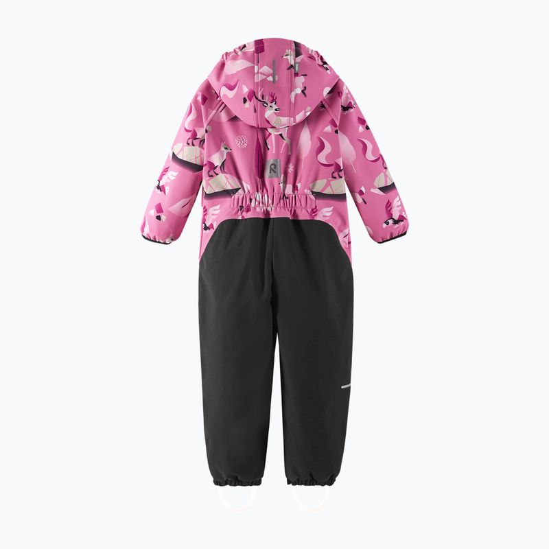 Children's softshell suit Reima Mjosa soft coral 3