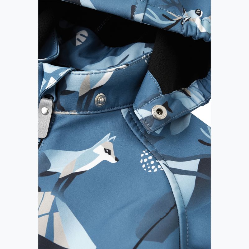 Children's softshell suit Reima Mjosa blue ocean 5