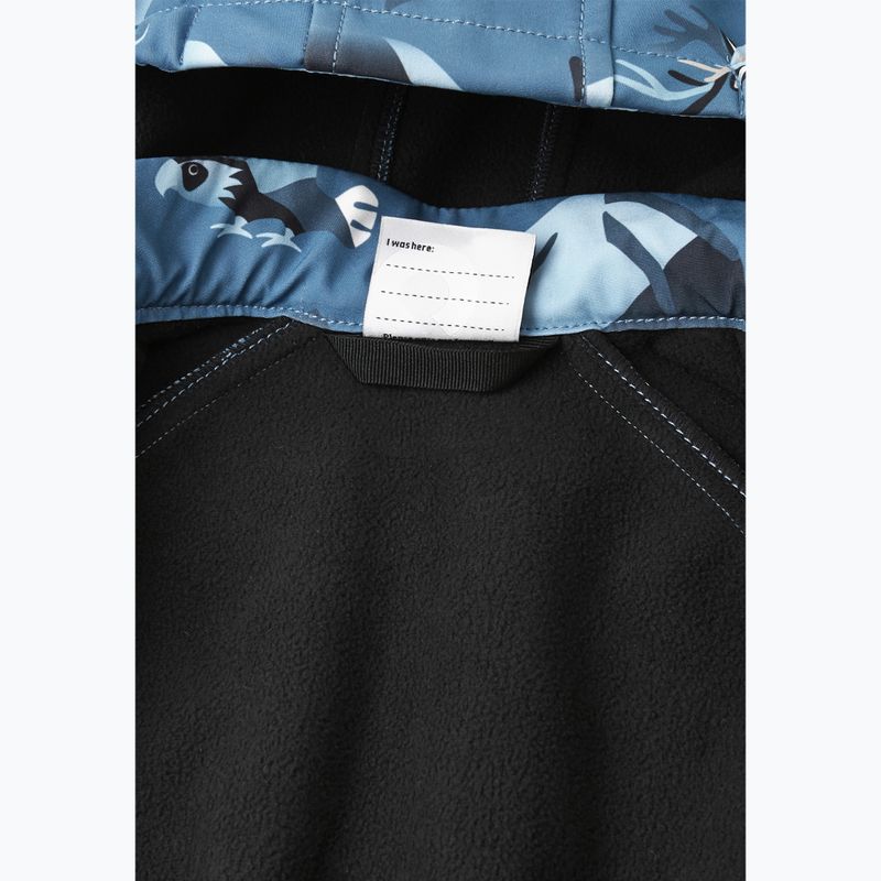 Children's softshell suit Reima Mjosa blue ocean 6
