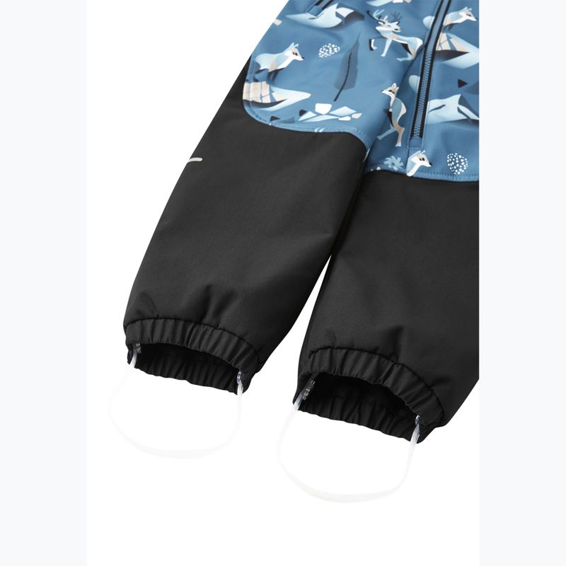 Children's softshell suit Reima Mjosa blue ocean 9