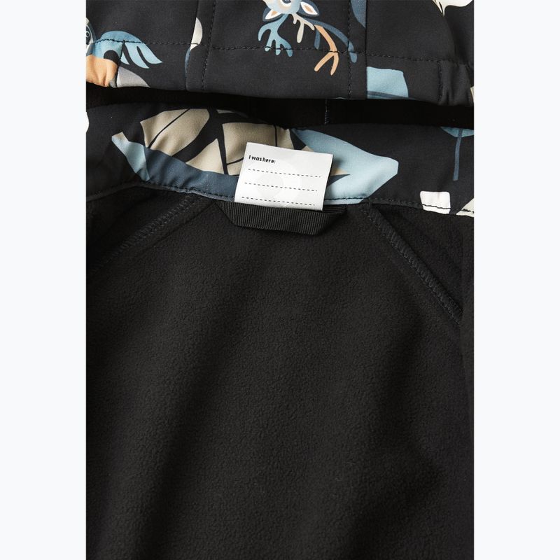 Children's softshell suit Reima Mjosa black 4