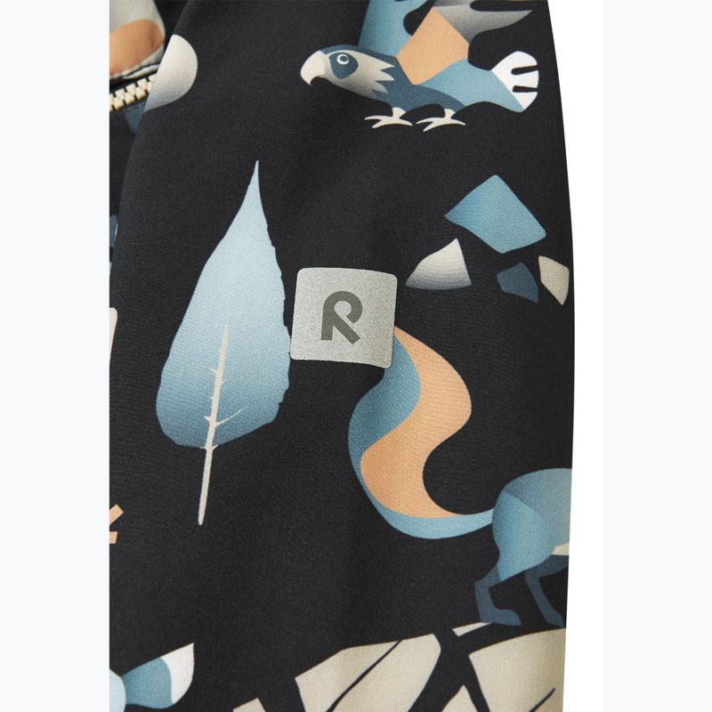 Children's softshell suit Reima Mjosa black 7