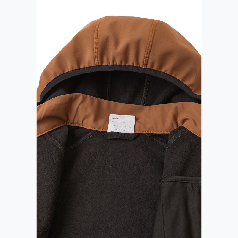 Children's softshell jacket Reima Vantti cinnamon brown 6
