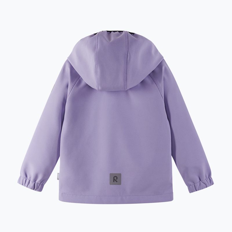 Children's softshell jacket Reima Vantti blooming lilac 2